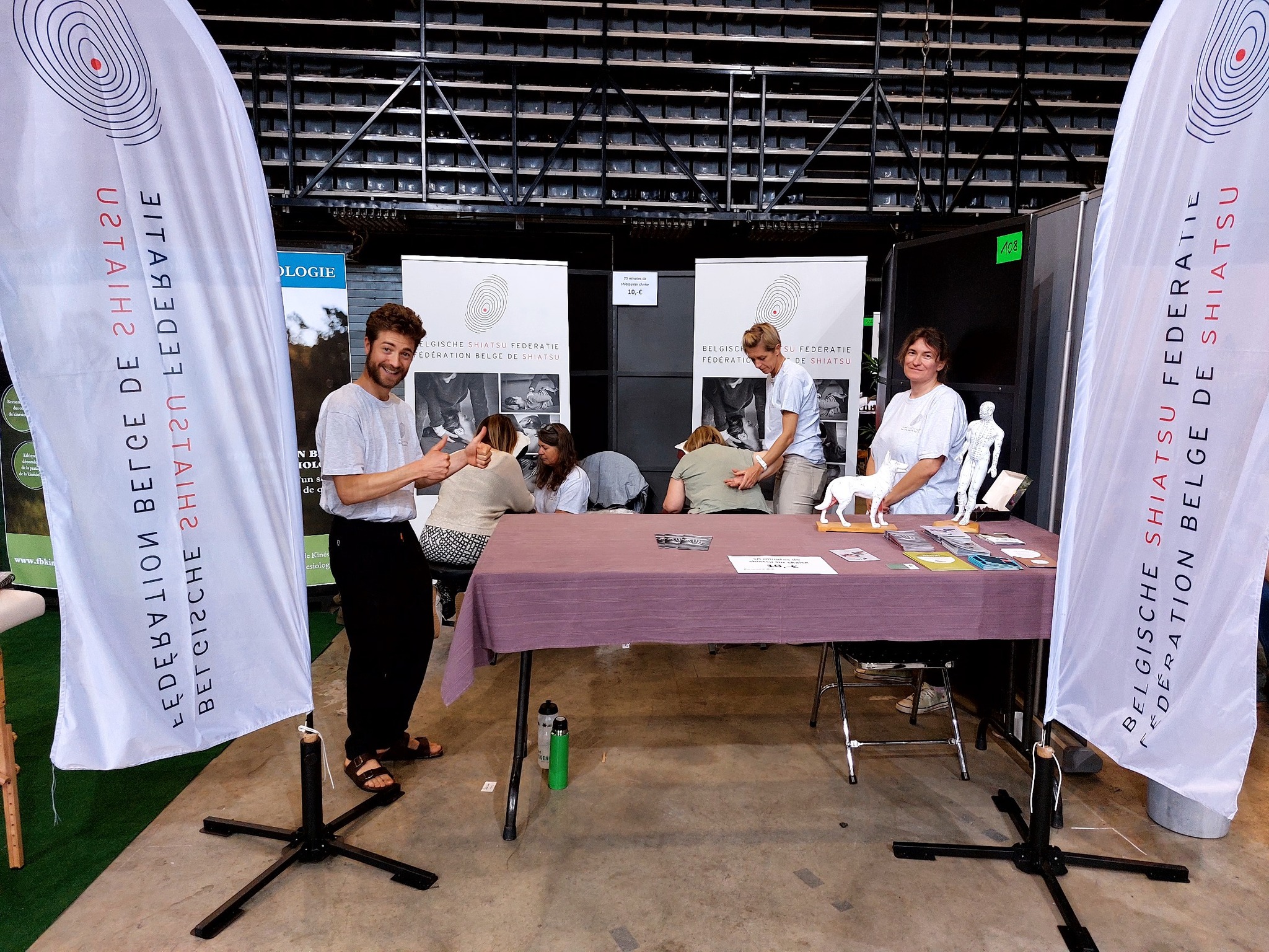 stand Salon des métiers du bien être 2022